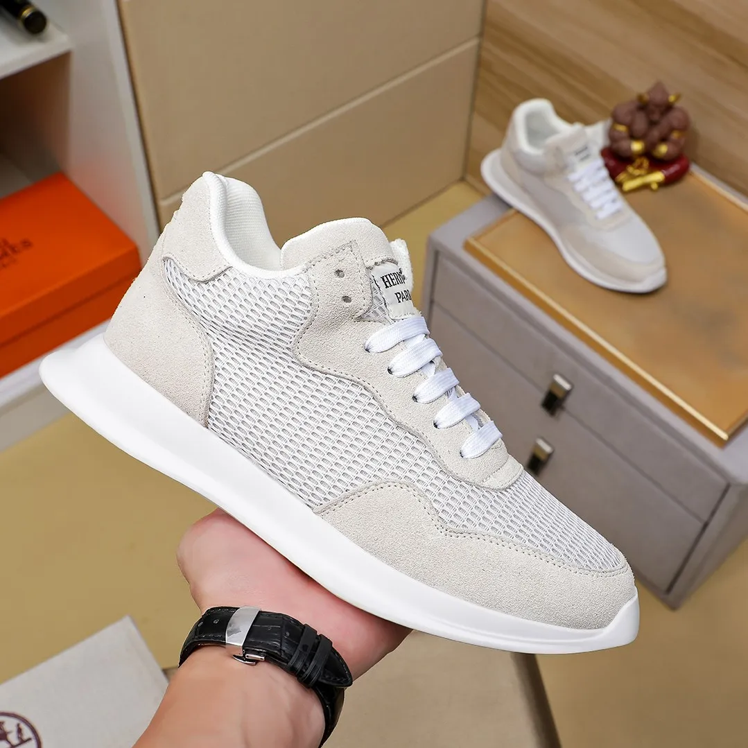 Men's shoes 💰400💰【HERMES】hot-selling men's shoes counter original items! The world's top brands...Luxury quality...//Fashion and high-end footwear 👍💪🏻...give you a low-key luxury comfort experience👍. The upper is made of pure Italian imported first-layer cowhide... 🐑 Leather lining..., comfortable and breathable, high-end and classy... luxurious and noble!! .. OEM factory shipment [Hug] stall.. Original plate. color, code number 38--44